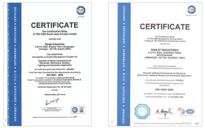 ISO Certificates